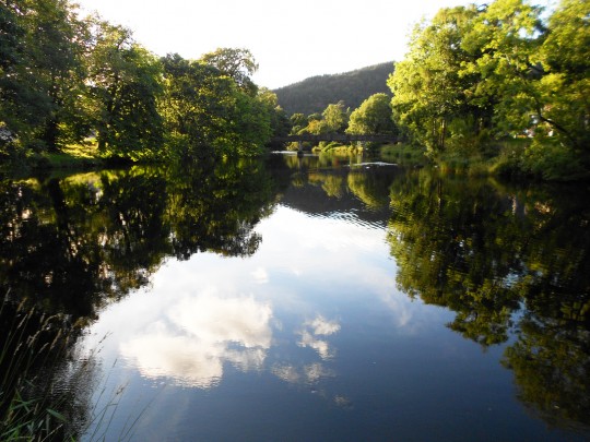 River Teith. Callander. Highlands, Scotland.