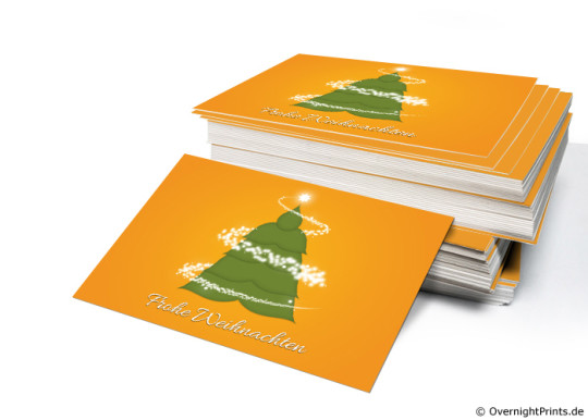 Diseño tarjeta Navidad en Photoshop